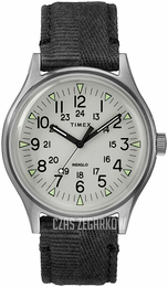 Timex Szary/Skóra Ø40 mm TW2R68300VQ