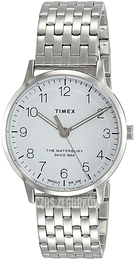 Timex The Waterbury Biały/Stal Ø36 mm TW2R72600
