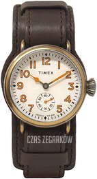 Timex Biały/Skóra Ø38 mm TW2R87900