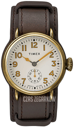 Timex Biały/Skóra Ø38 mm TW2R87900D7