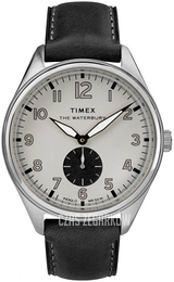 Timex The Waterbury Biały/Skóra Ø42 mm TW2R88900