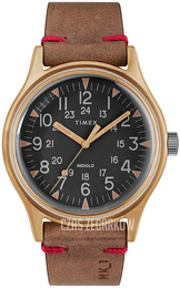 Timex Czarny/Skóra Ø40 mm TW2R96700