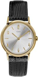 Timex Srebrny/Skóra Ø34 mm TW2T18400