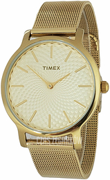 Timex Szampański/Stal w odcieniu złota Ø34 mm TW2T25900