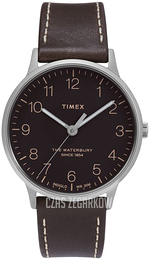 Timex The Waterbury Brązowy/Skóra Ø41 mm TW2T27700