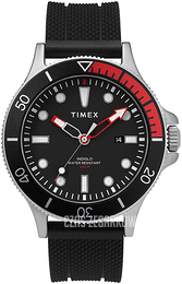 Timex Czarny/Guma Ø43 mm TW2T30000