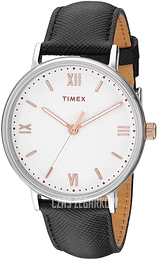 Timex Biały/Skóra Ø41 mm TW2T34700