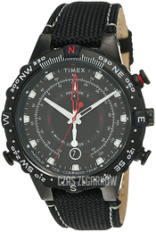 Timex Allied Czarny/Skóra Ø45 mm TW2T76400