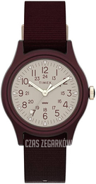 Timex The Waterbury Kremowy/Tkanina Ø29 mm TW2T76900