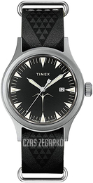 Timex Czarny/Skóra Ø40 mm TW2T81500