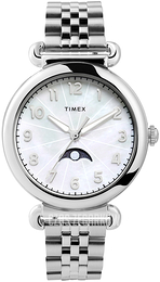 Timex Biały/Stal Ø38 mm TW2T89700