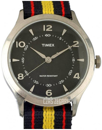Timex Czarny/Tkanina Ø35 mm TW2T97300LG