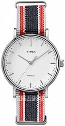 Timex Biały/Tkanina Ø41 mm TW2T97700LG