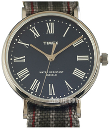 Timex Niebieski/Tkanina Ø37 mm TW2T98800LG