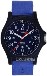 Timex Niebieski/Tkanina Ø40 mm TW2U01000LG