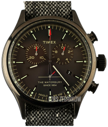 Timex Czarny/Skóra Ø42 mm TW2U01400LG