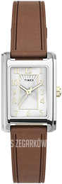 Timex Srebrny/Skóra TW2U06100
