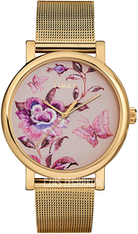 Timex Różowy/Stal w odcieniu złota Ø38 mm TW2U19400