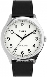 Timex Easy Reader Biały/Skóra Ø40 mm TW2U22100