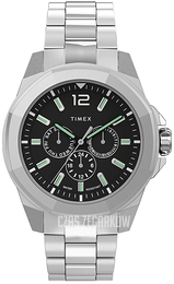 Timex Essex Avenue Czarny/Stal Ø44 mm TW2U42600