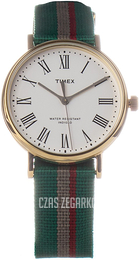Timex Biały/Tkanina Ø37 mm TW2U46500LG