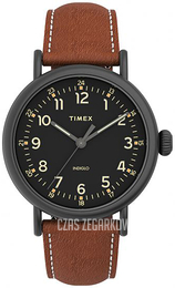 Timex Standard Czarny/Skóra Ø40 mm TW2U58600UK
