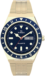 Timex Niebieski/Stal w odcieniu złota Ø38 mm TW2U62000