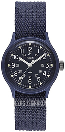 Timex Mk1 Niebieski/Tkanina Ø36 mm TW2U73300
