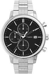 Timex Chicago Czarny/Stal Ø45 mm TW2V01600