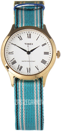 Timex Biały/Tkanina Ø34 mm TW2V11400LG