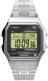 Timex T80 Ekran LCD/Stal TW2V19000