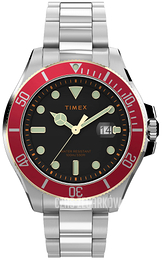 Timex Harborside Czarny/Stal Ø42 mm TW2V27400