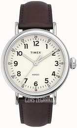 Timex Standard Biały/Skóra Ø40 mm TW2V27800