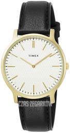 Timex City Biały/Skóra Ø40 mm TW2V28400
