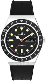 Timex Q Czarny/Guma Ø38 mm TW2V32000