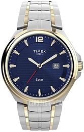 Timex City Niebieski/Stal w odcieniu złota Ø43 mm TW2V39700