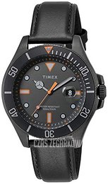 Timex Harborside Szary/Skóra Ø43 mm TW2V42300