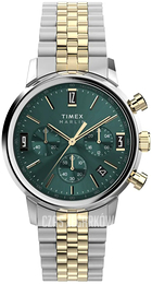 Timex Marlin Zielony/Stal w odcieniu złota Ø40 mm TW2W60000