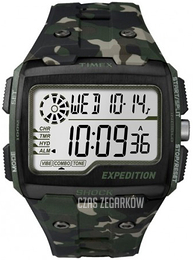 Timex Expedition Ekran LCD/Żywica z tworzywa sztucznego TW4B02900D7