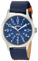 Timex Expedition Niebieski/Skóra Ø40 mm TW4B07000