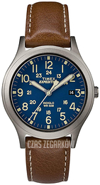 Timex Expedition Niebieski/Skóra Ø36 mm TW4B11100