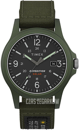 Timex Zielony/Skóra Ø40 mm TW4B18800