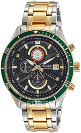 Timex Czarny/Stal w odcieniu złota Ø46 mm TWEG15205