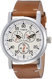 Timex Biały/Skóra Ø44 mm TWEG16600