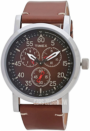 Timex Brązowy/Skóra Ø44 mm TWEG16601