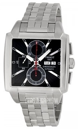 Tissot T-Quadrato Czarny/Stal T005.514.11.061.00
