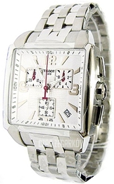 Tissot T-Trend Quadrato Biały/Stal T005.517.11.277.00