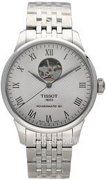 Tissot Powermatic 80 Srebrny/Stal Ø39.3 mm T006.407.11.033.02
