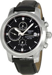 Tissot PRC 200 Czarny/Skóra Ø42 mm T014.427.16.051.00