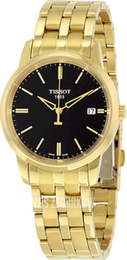 Tissot Czarny/Pozlacana Ø38 mm T033.410.33.051.01